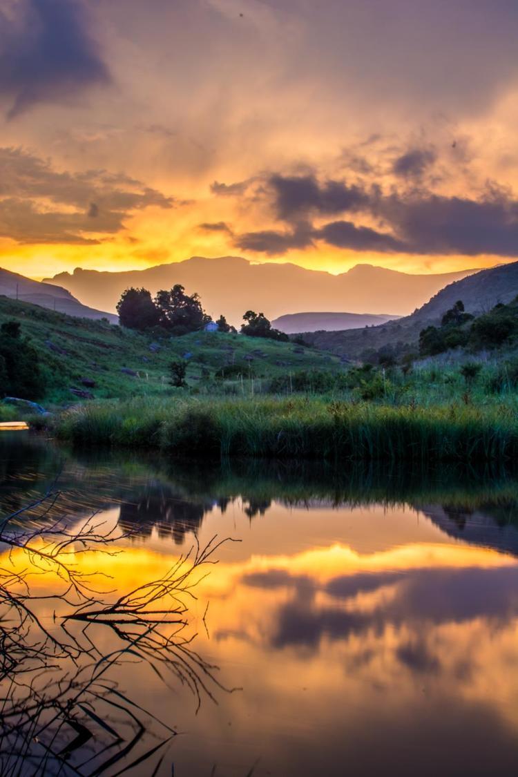 Lolambazo Country House & Cottage - Giants Castle Drakensberg Mahlutshini Oda fotoğraf